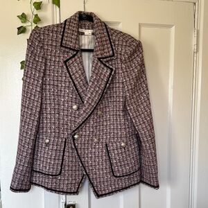 Veronica Beard Women's Tweed Double-Breasted Jacket